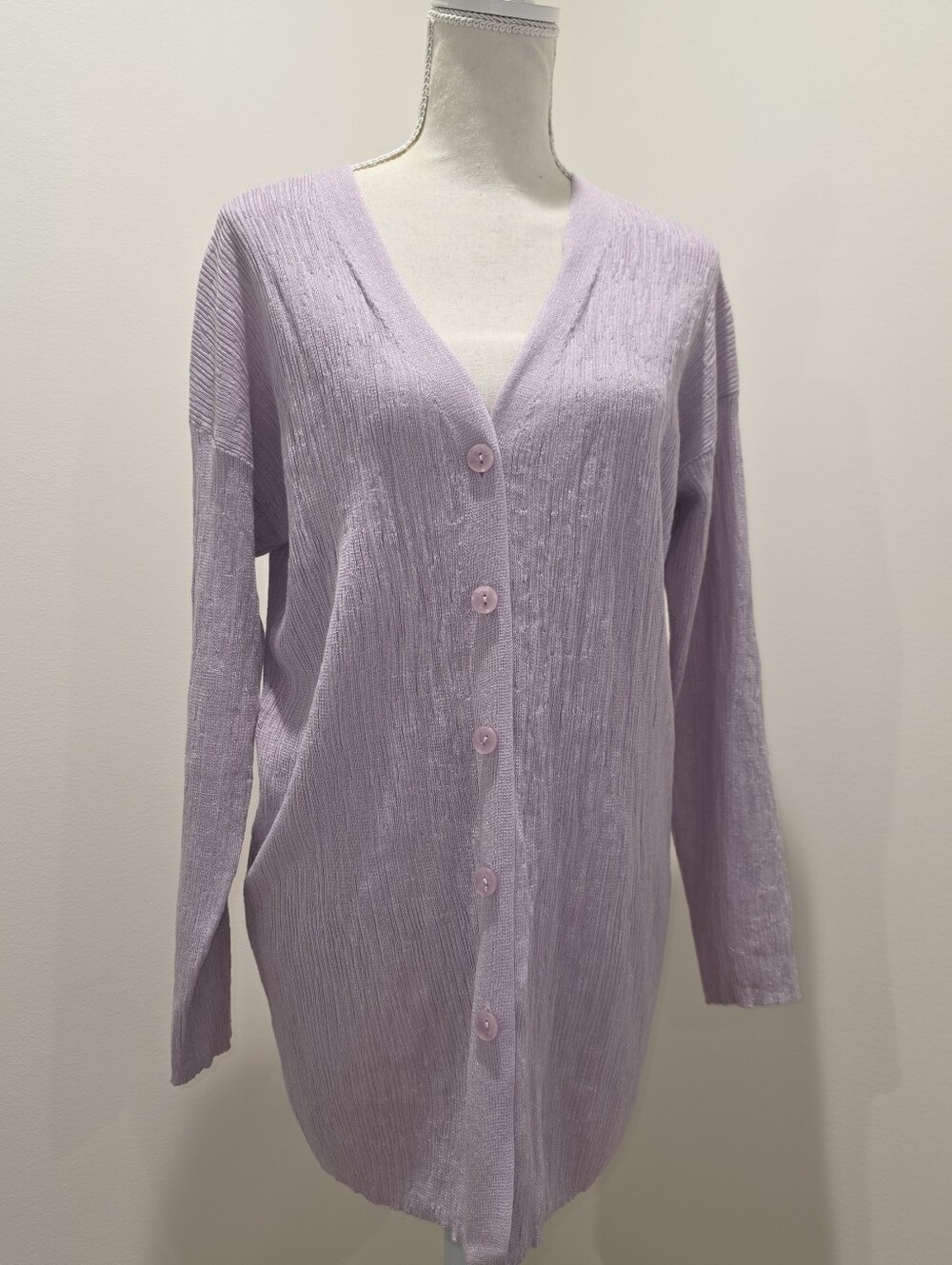 MNG Lilac Cardigan